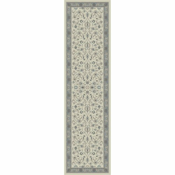 Concord Global Trading 2 ft. x 7 ft. 3 in. Kashan Mahal - Beige 28212